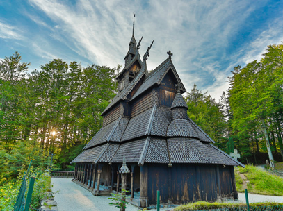Croisiere Norvege Eglise Fantoft